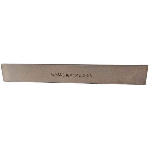 Value Collection 397-7064 Cutoff Blade: Double-Beveled, 3/16" Wide, 1" High, 8" Long 