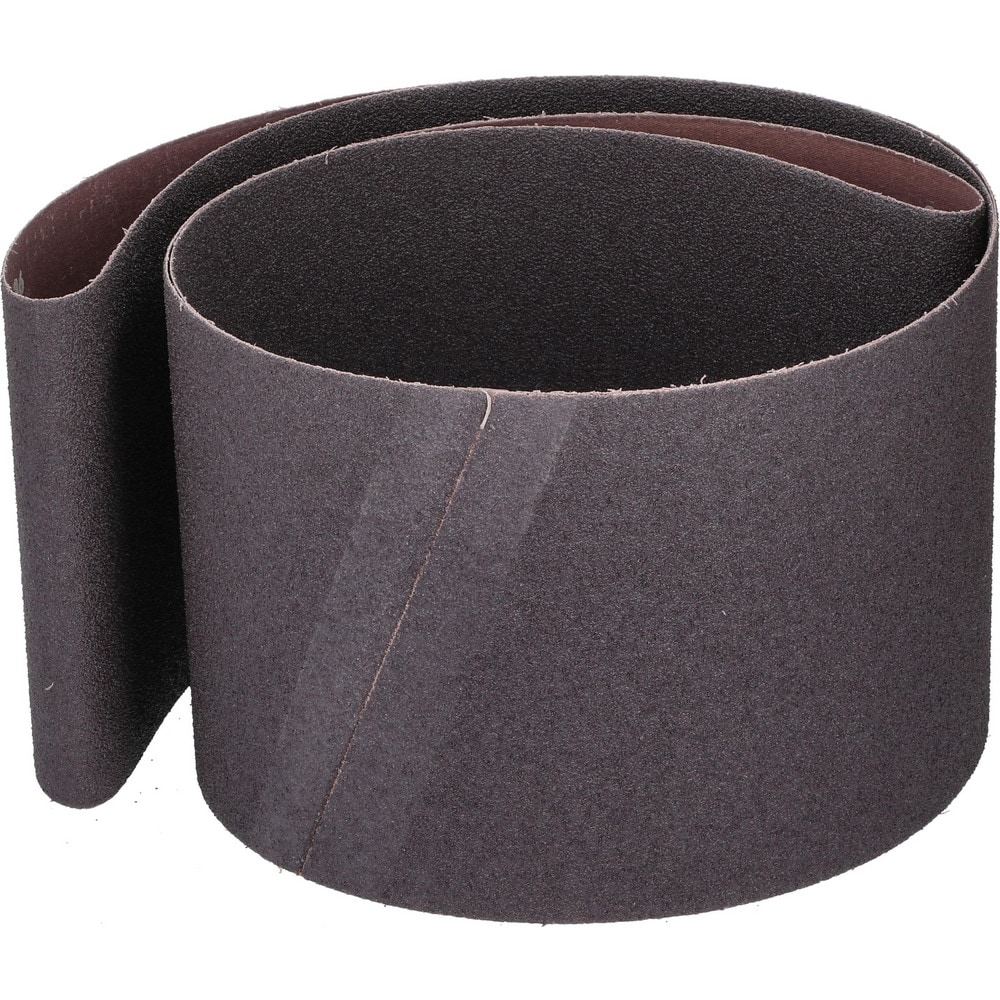 Abrasive Belt:  8" Wide, 107" OAL, 36 Grit, Aluminum Oxide