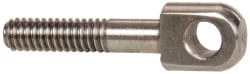 1/4-20, 3/4" Thread Length, 1/4" Hole Diam, Stainless Steel, Swing Bolt