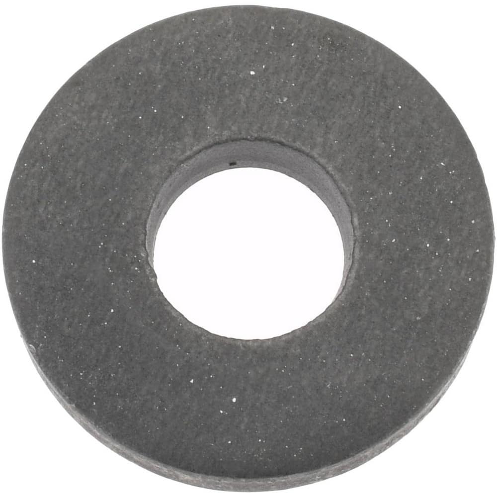 M6 Screw Standard Flat Washer: Steel, Black Phosphate Finish