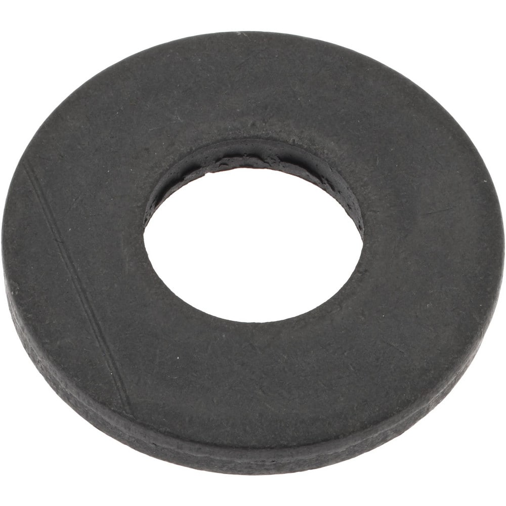 M18 Screw Standard Flat Washer: Steel, Black Phosphate Finish