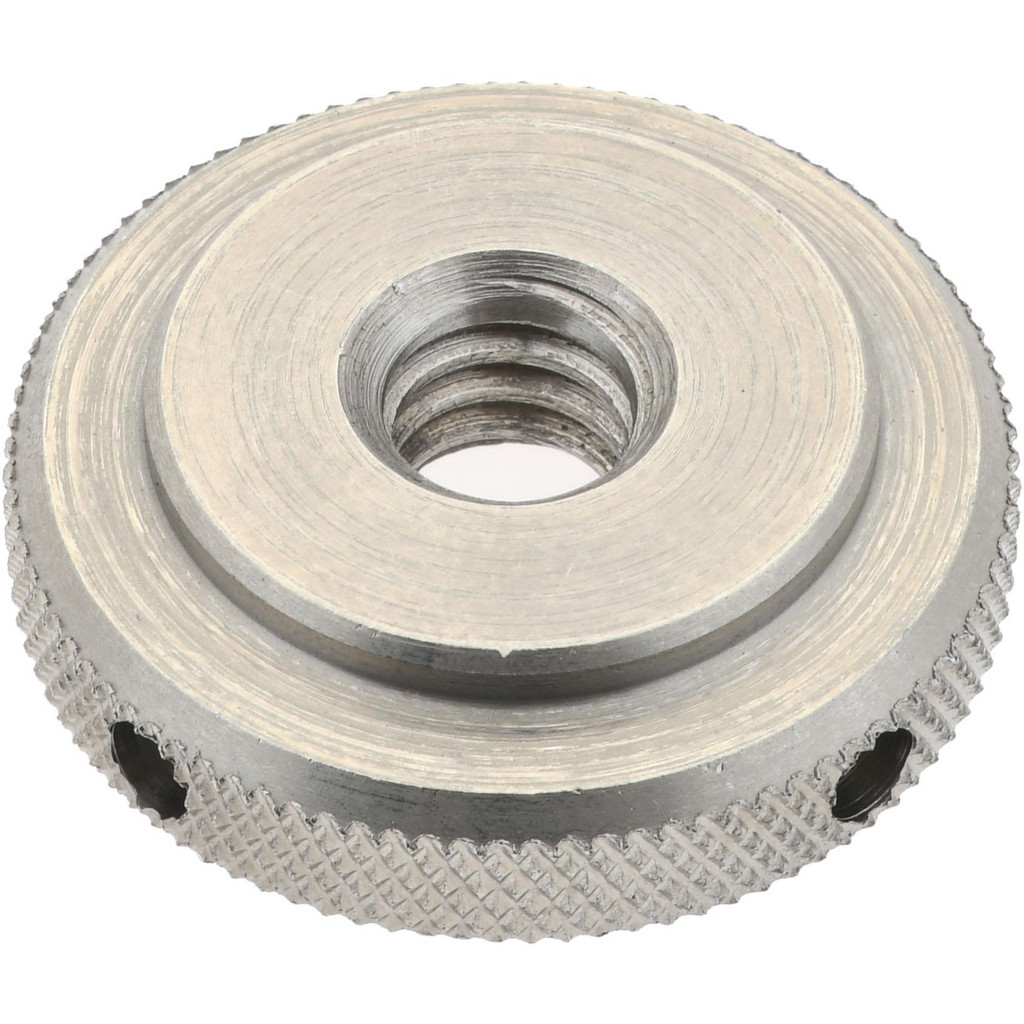 Crown Bolt #10-32 Brass Knurled Nut (3-Bag) 99078 - The Home Depot