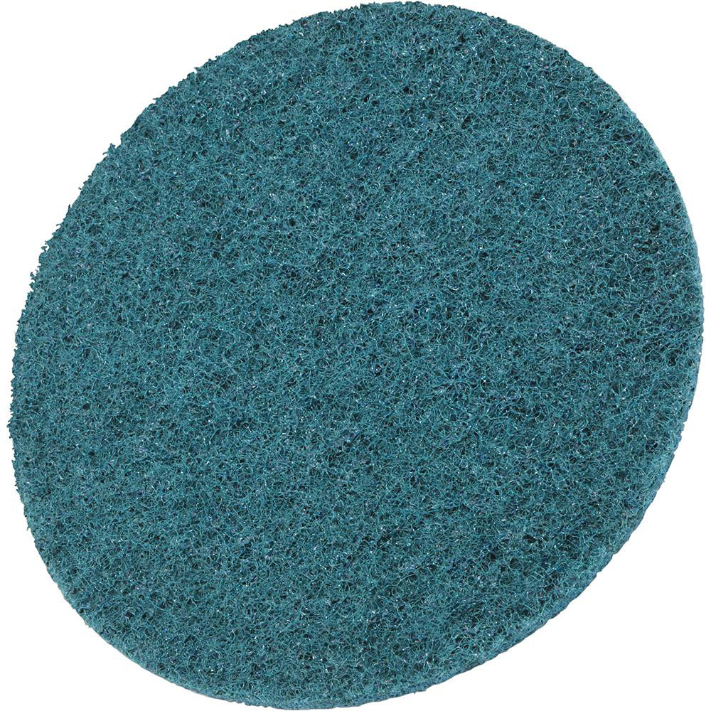 Hook & Loop Disc: 4" Dia, Non-Woven, Aluminum Oxide - Very Fine Grade, Cloth Backing, Series SC-DH