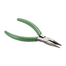 Chain Nose Plier: 5" OAL, 5" Jaw Length