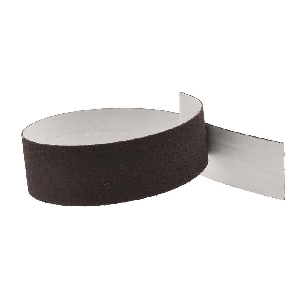 Adhesive Back Sanding Sheet: Aluminum Oxide, 240 Grit, 1" Wide, 11" Long