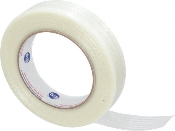1" x 60 Yd Natural (Color) Rubber Adhesive Strapping Tape