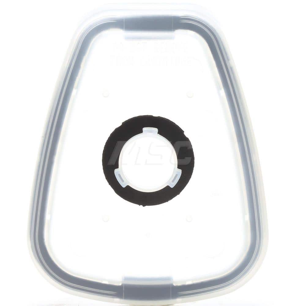 Facepiece Filter Adapter: White