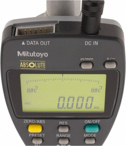 Mitutoyo 0 to 1" Range, 0.00005, 0.0001, 0.0005 & 0.001" Graduation