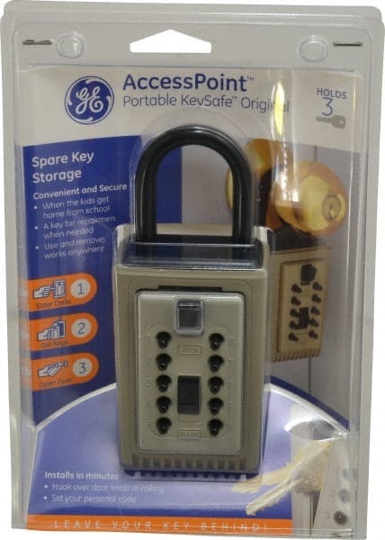 Supra 1000 Push Button Combination Portable Key Safe 