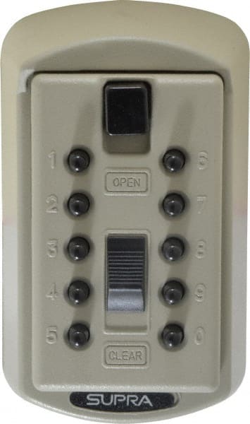 Supra 1414 Push Button Combination Slimline Key Safe 
