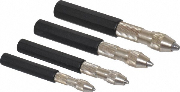 4 Piece 0.187" Pin Vise Set