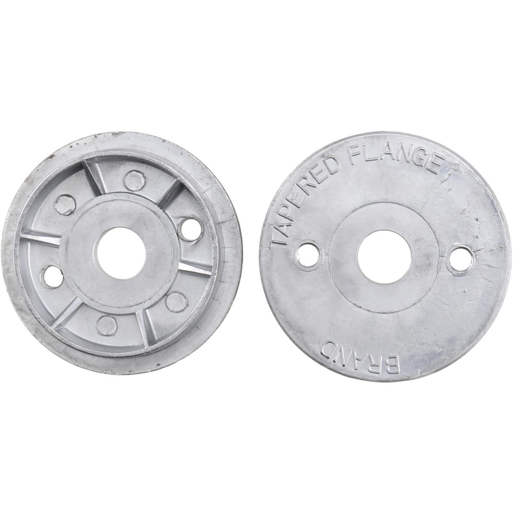 Deburring Wheel Flange: 3" Dia Max, Compatible with 3/4" Hole Deburring Wheel