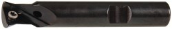 60° Included Angle, 1/2" Max Cutting Diam, 3/8" Shank Diam, TDEX 110204-EN Insert Style, Indexable Dovetail Cutter