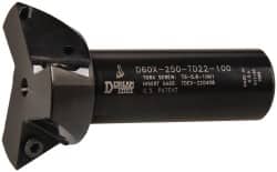 Dorian Tool 73310165250 60° Included Angle, 2-1/2" Max Cutting Diam, 1" Shank Diam, TDEX 220408-EN Insert Style, Indexable Dovetail Cutter 