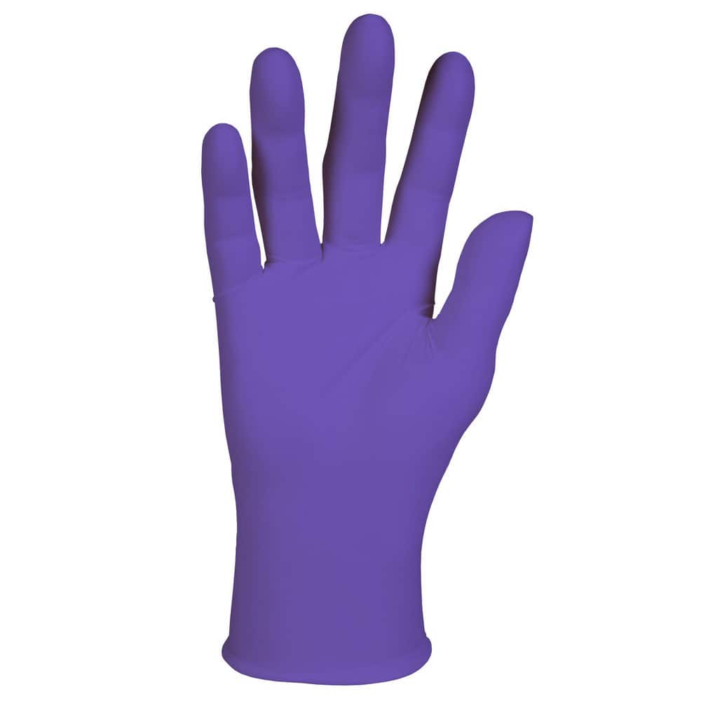 Disposable Gloves: X-Small, 5.9 mil Thick, Nitrile, Exam Grade