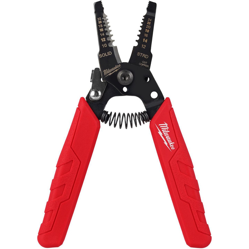 Wire & Cable Strippers; Maximum Capacity: 24 AWG ; Type: Wire Stripper ; Minimum Wire Gauge: 10 AWG ; Insulated: No ; Wire Type: AWG ; Body Material: Metal