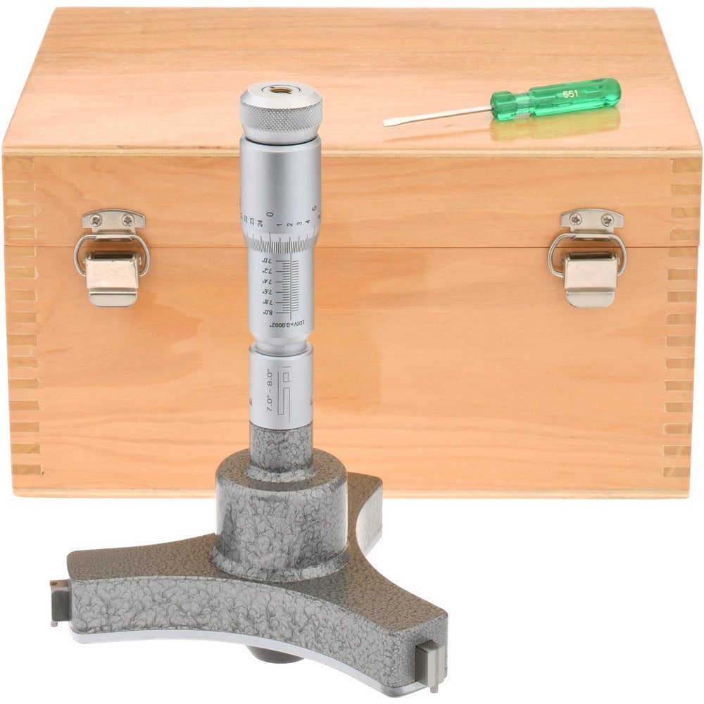 Mechanical Hole Micrometer: 7 to 8" Range