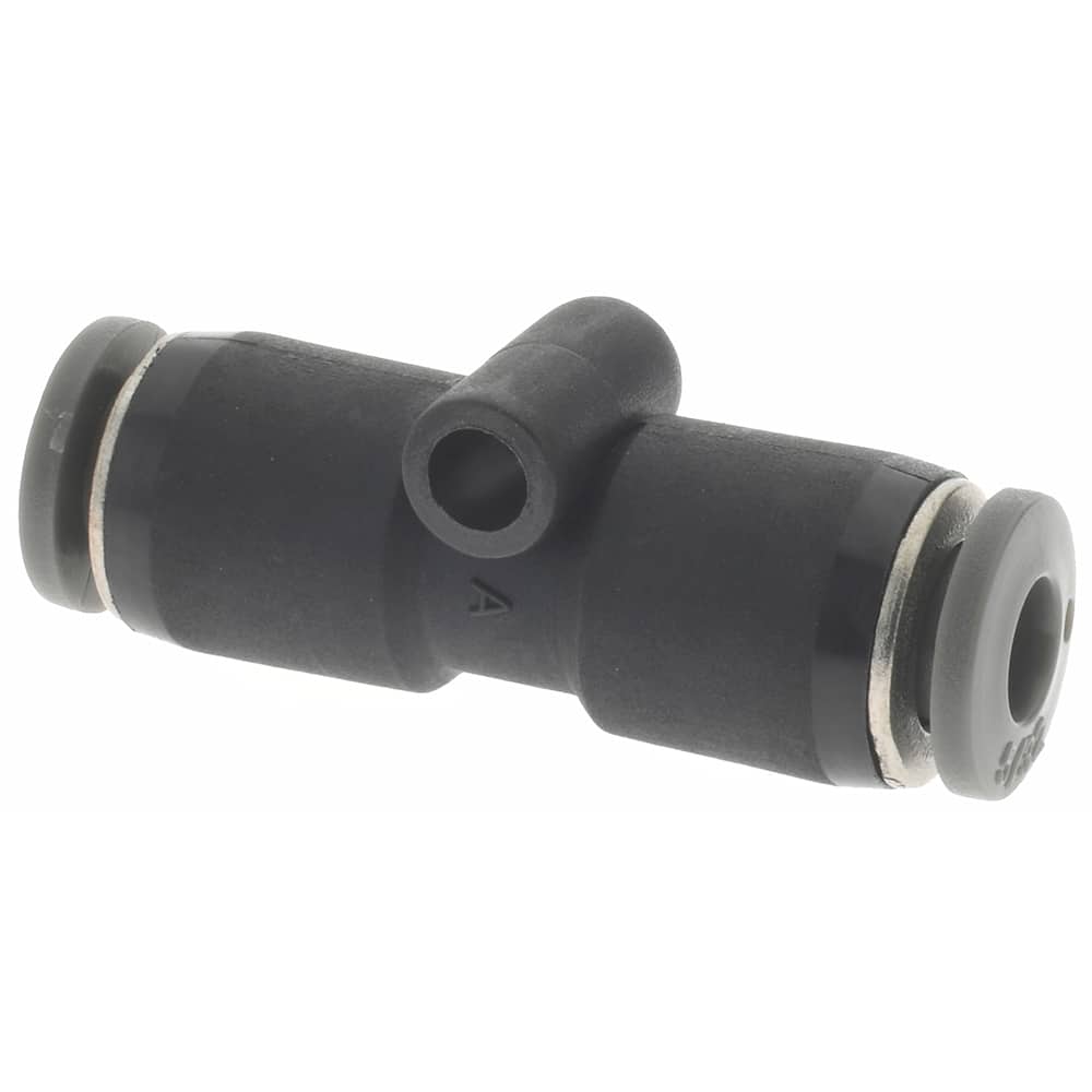 Push-To-Connect Tube to Tube Tube Fitting: Union, Straight, 5/32" OD