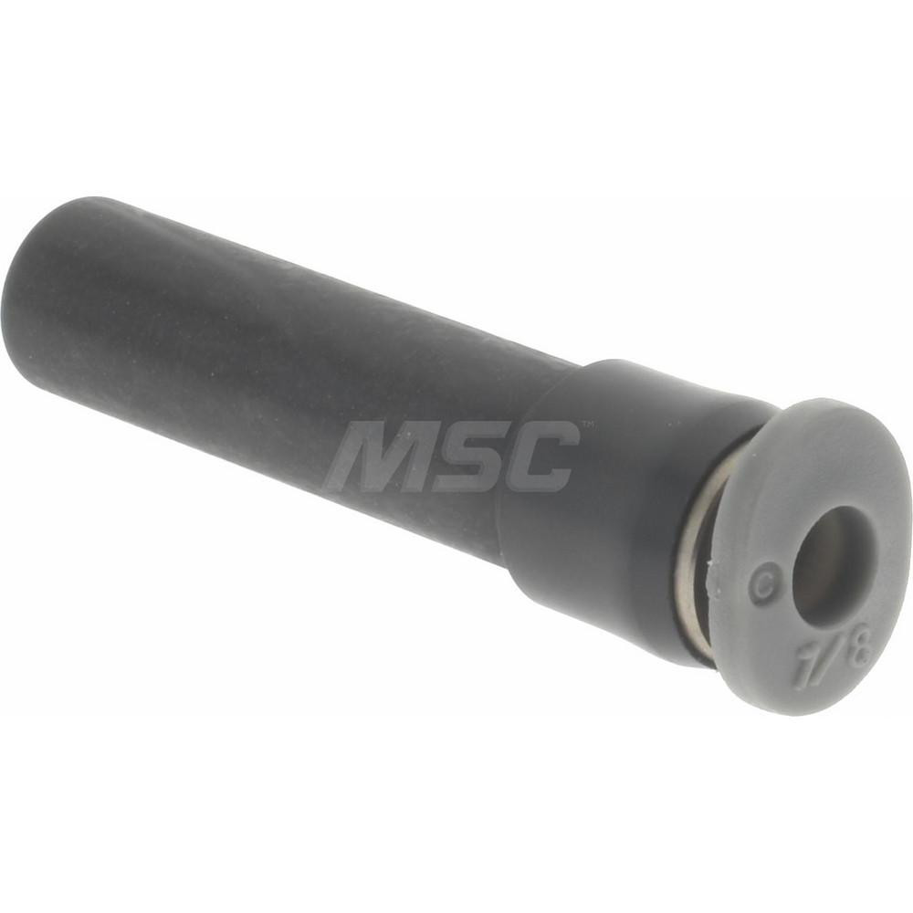 Norgren - Push-to-Connect Tube x Stem Fitting: Straight, 1/8