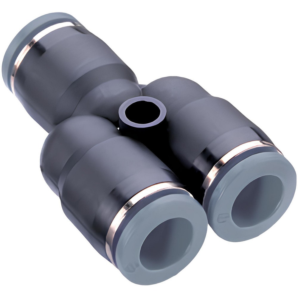 Push-To-Connect Tube to Tube Tube Fitting: Union Y, 5/32" OD