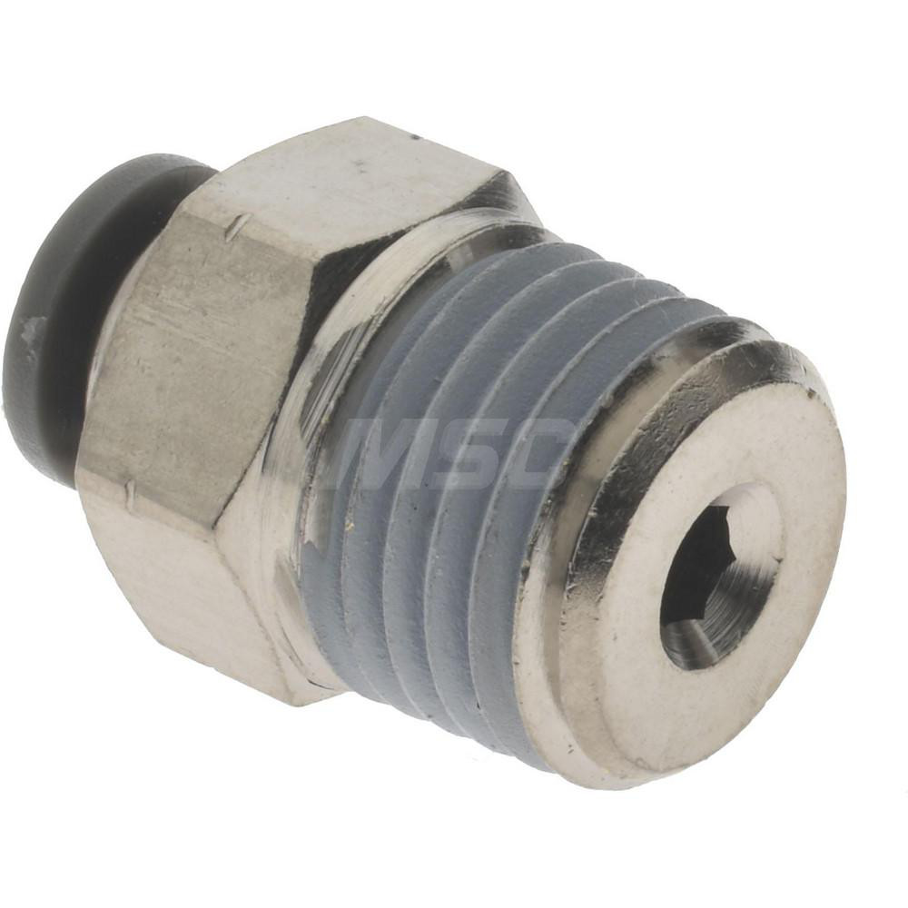 Norgren - Push-to-Connect Tube x MNPT x Tube x Male Fitting: Straight ...