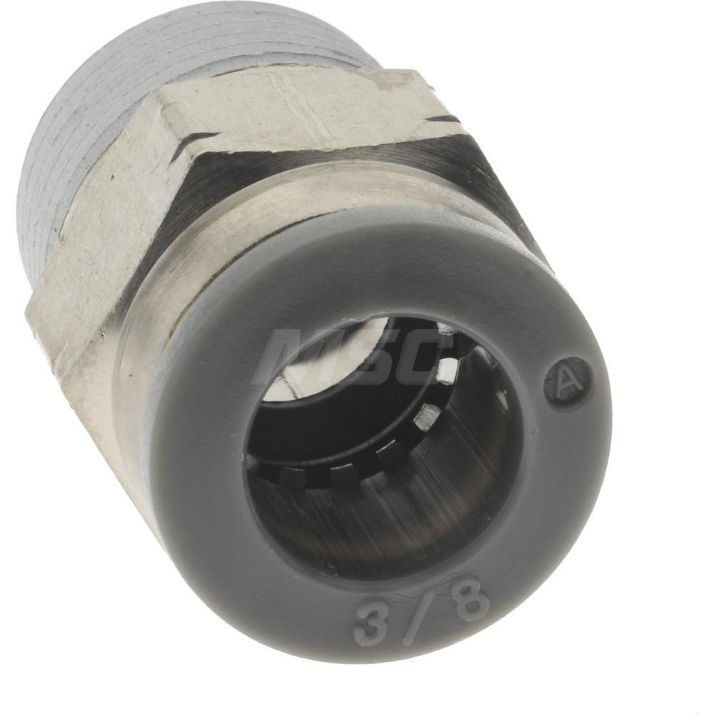 Norgren - Push-to-Connect Tube x MNPT x Tube x Male Fitting: Straight ...