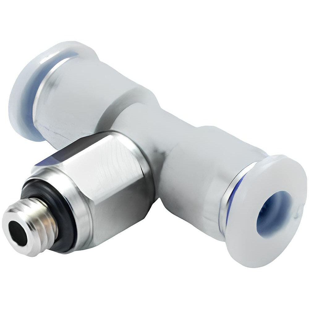Push-To-Connect Tube to Male & Tube to Male NPT Tube Fitting: 1/8" Thread, 1/8" OD