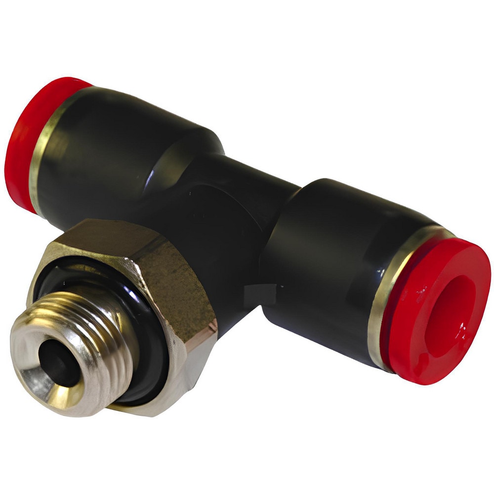Push-To-Connect Tube to Male & Tube to Male BSPP Tube Fitting: 1/4" Thread