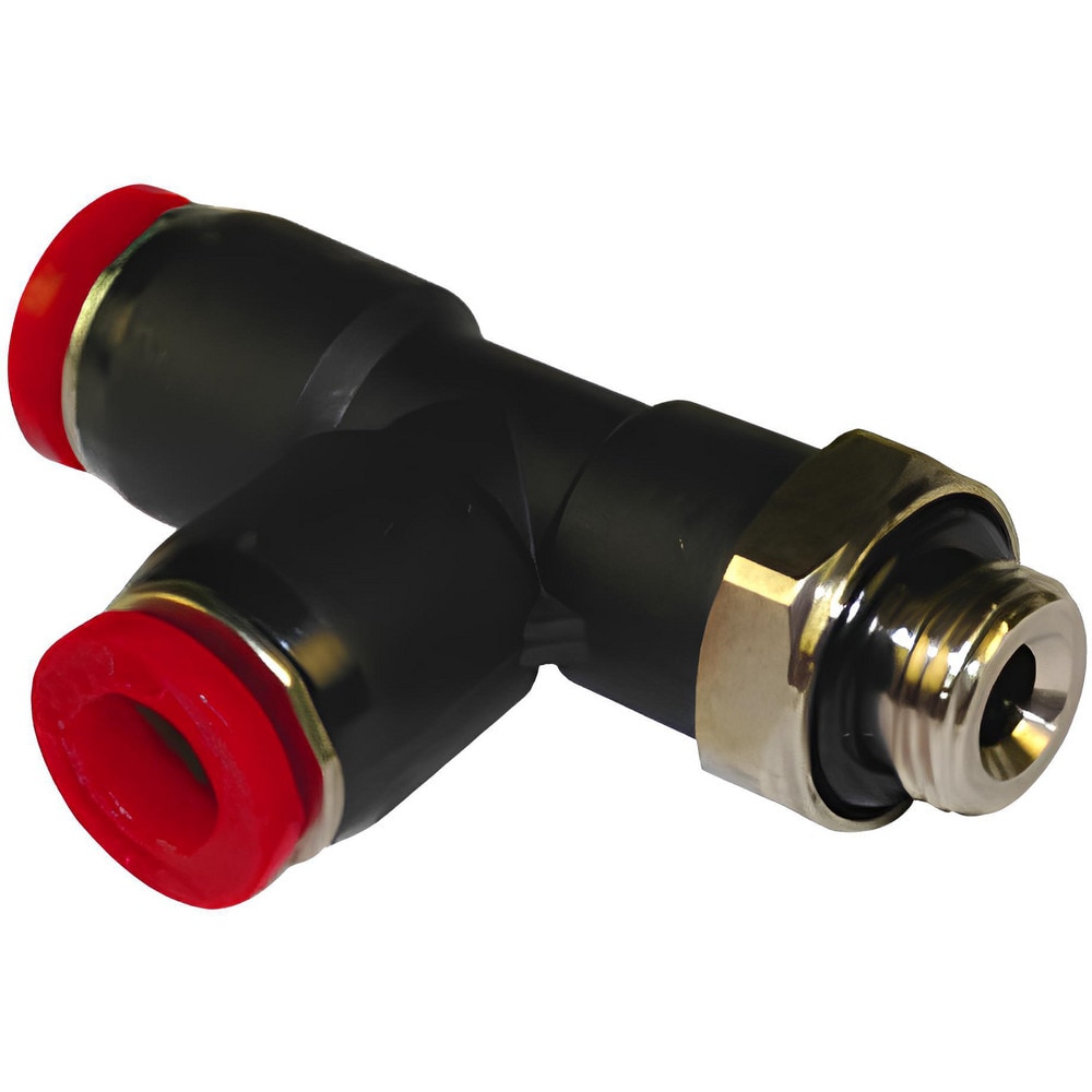 Push-To-Connect Tube to Male & Tube to Male BSPP Tube Fitting: 1/4" Thread
