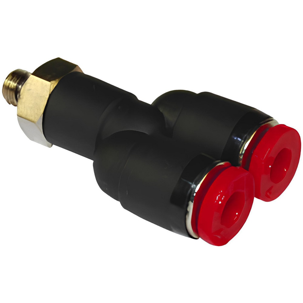 Push-To-Connect Tube to Metric Thread Tube Fitting: M5 Thread