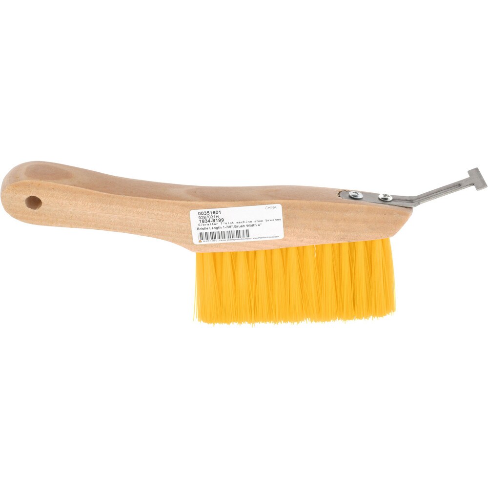 Polyester Stainless Steel T-Slot Shop Brush