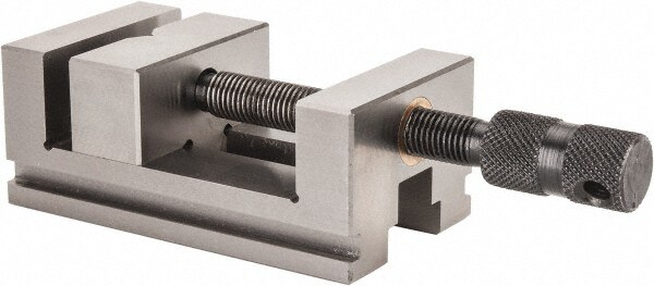 2-3/8" Jaw Width, 2-3/16" Jaw Opening Capacity, 1" Jaw Height, Toolmaker's Vise