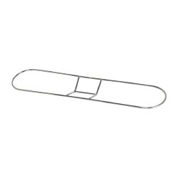 24" Long x 5" Wide Chrome Plated Steel Dust Mop Frame