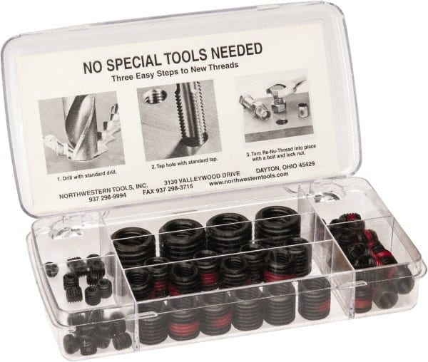 Made in USA - Thread Repair Kit: Threaded Insert - 00358481 - MSC  Industrial Supply