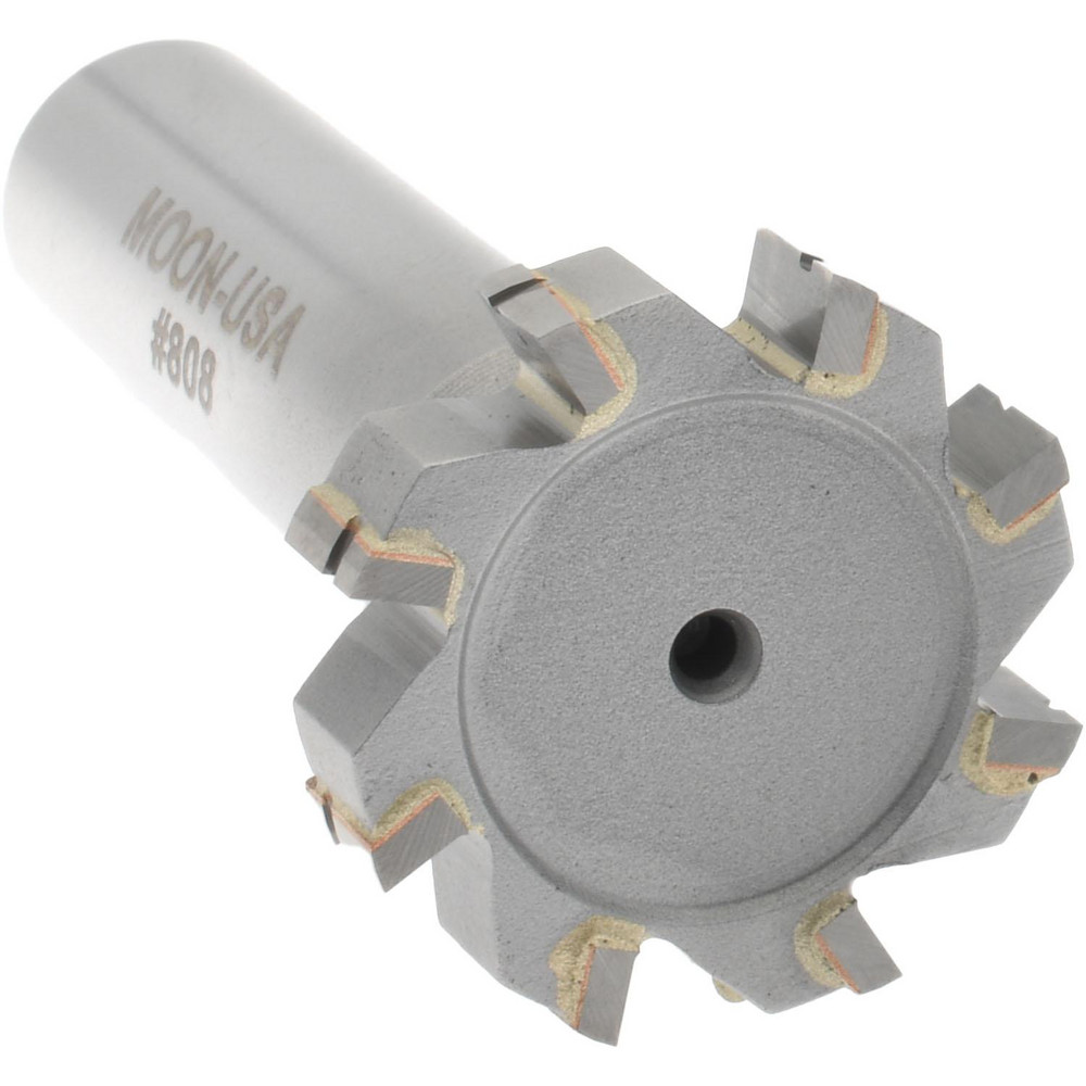 Made in USA Woodruff Keyseat Cutter 1" Cut Dia, 0.25" Cut Width, 1/2