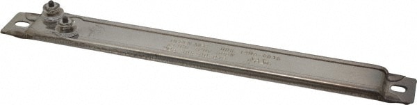 14" OAL, 120 Volt, Offset Terminal, Stainless Steel High Density Strip Finned Heater