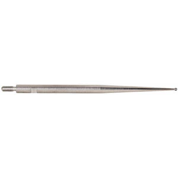 INTERAPID. 74.111493 Test Indicator Ball Contact Point: 0.031" Ball Dia, 1-3/4" Contact Point Length, Carbide 