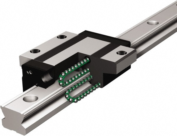 111mm L x 70mm W x 36.5mm H, 50mm Transverse Hole Spcg, 50mm Lateral Hole Spcg, High Radial Load SSR Block w/Caged Ball