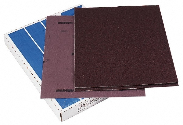 Sanding Sheet: 220 Grit, Aluminum Oxide