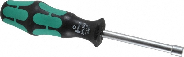 Nut Driver: 3/16" Drive, Hollow Shaft, Ergonomic Handle, 6-1/4" OAL