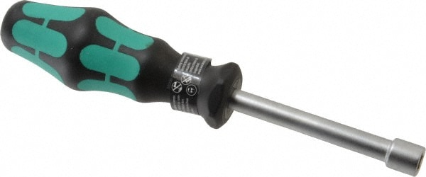 Nut Driver: 11/32" Drive, Hollow Shaft, Ergonomic Handle, 7-1/4" OAL