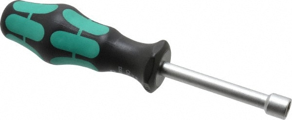 Nut Driver: 3/8" Drive, Hollow Shaft, Ergonomic Handle, 7-1/4" OAL