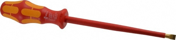 Slotted Screwdriver: 5/16" Width, 11-1/4" OAL, 7" Blade Length