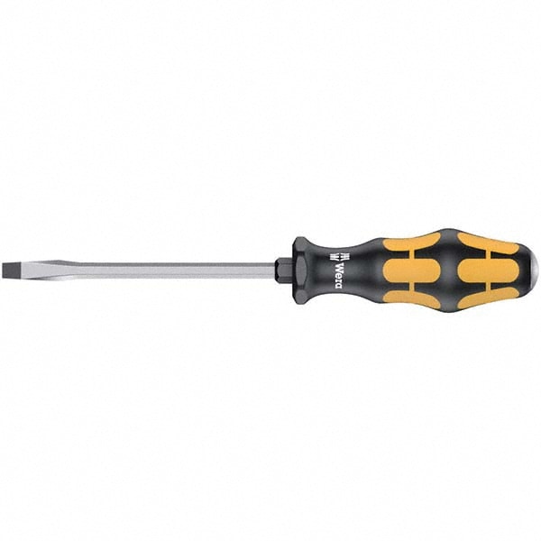 Slotted Screwdriver: 9/32" Width, 9" OAL, 5" Blade Length