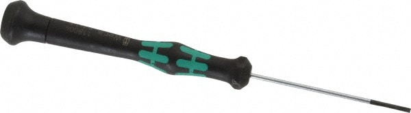 Slotted Screwdriver: 0.07" Width, 6-1/8" OAL, 2-3/8" Blade Length