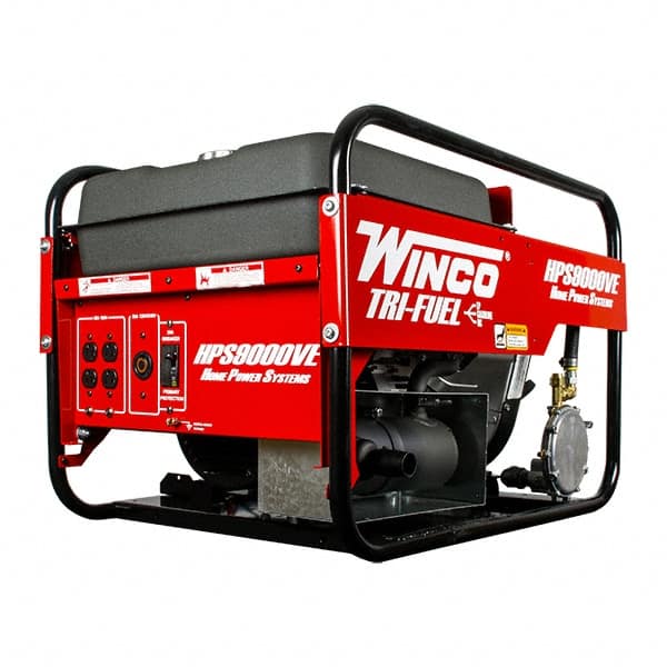 Winco Inc Portable Power Generator: Gasoline, Liquid Propane (LP) & Natural Gas, Electric & Pull - 00381178 - MSC Industrial Supply