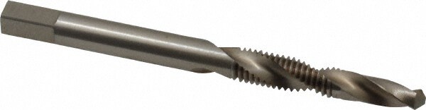 Value Collection 382366 Combination Drill Tap: D4, High Speed Steel Image