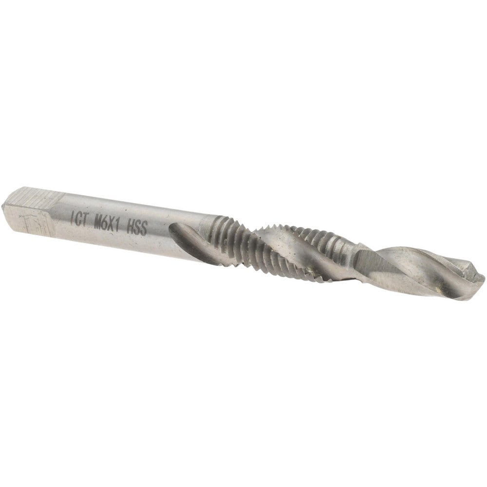 Combination Drill Tap: D5, High Speed Steel