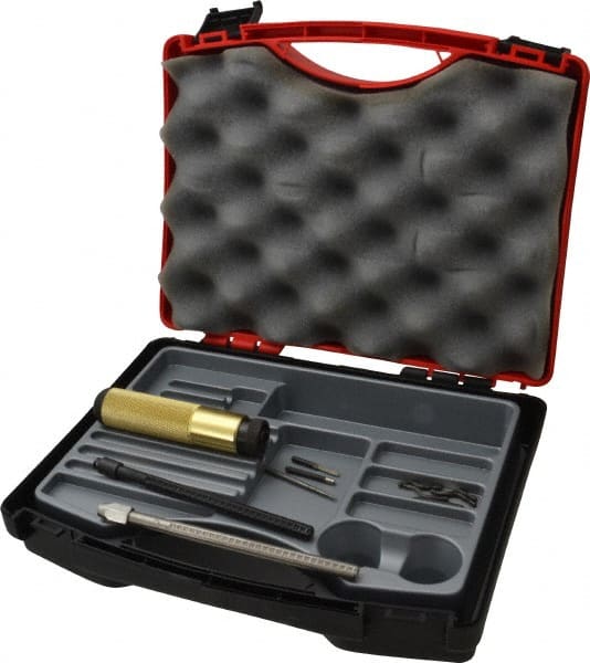 Shaviv 154-29228 Hand Deburring Tool Set: 12 Pc, High Speed Steel 