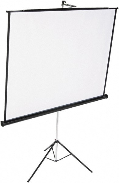 Portable Tripod Projection Screen, 70 x 70, White Matte Finish Portable Tripod Projection Screen, 70 x 70, White Matte Finish